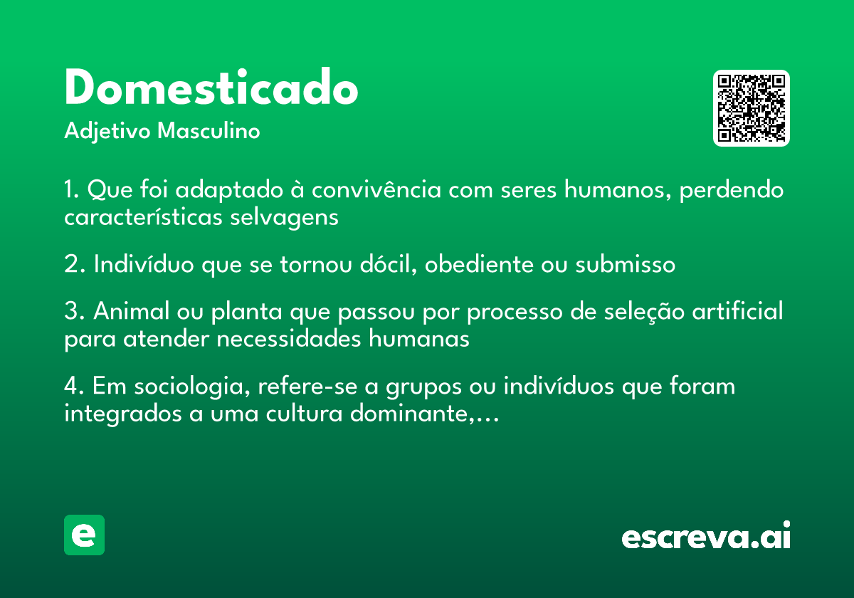 domesticado