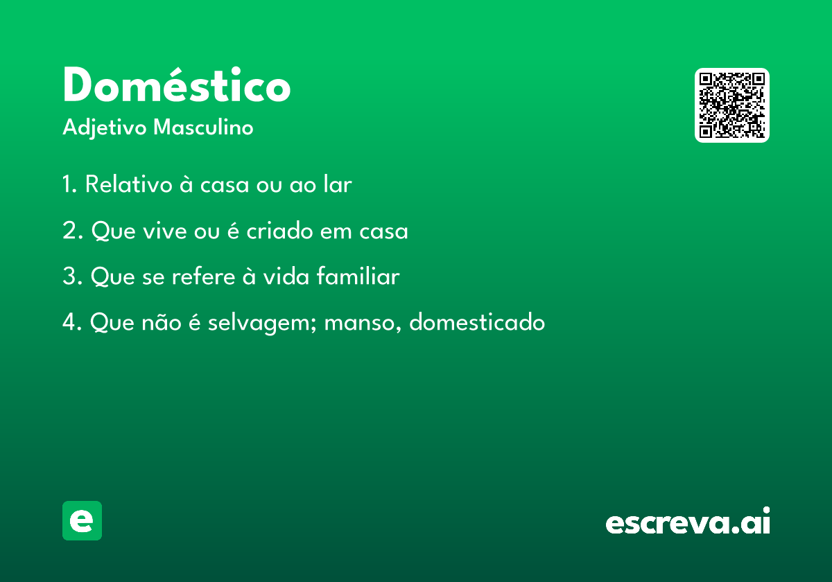 doméstico