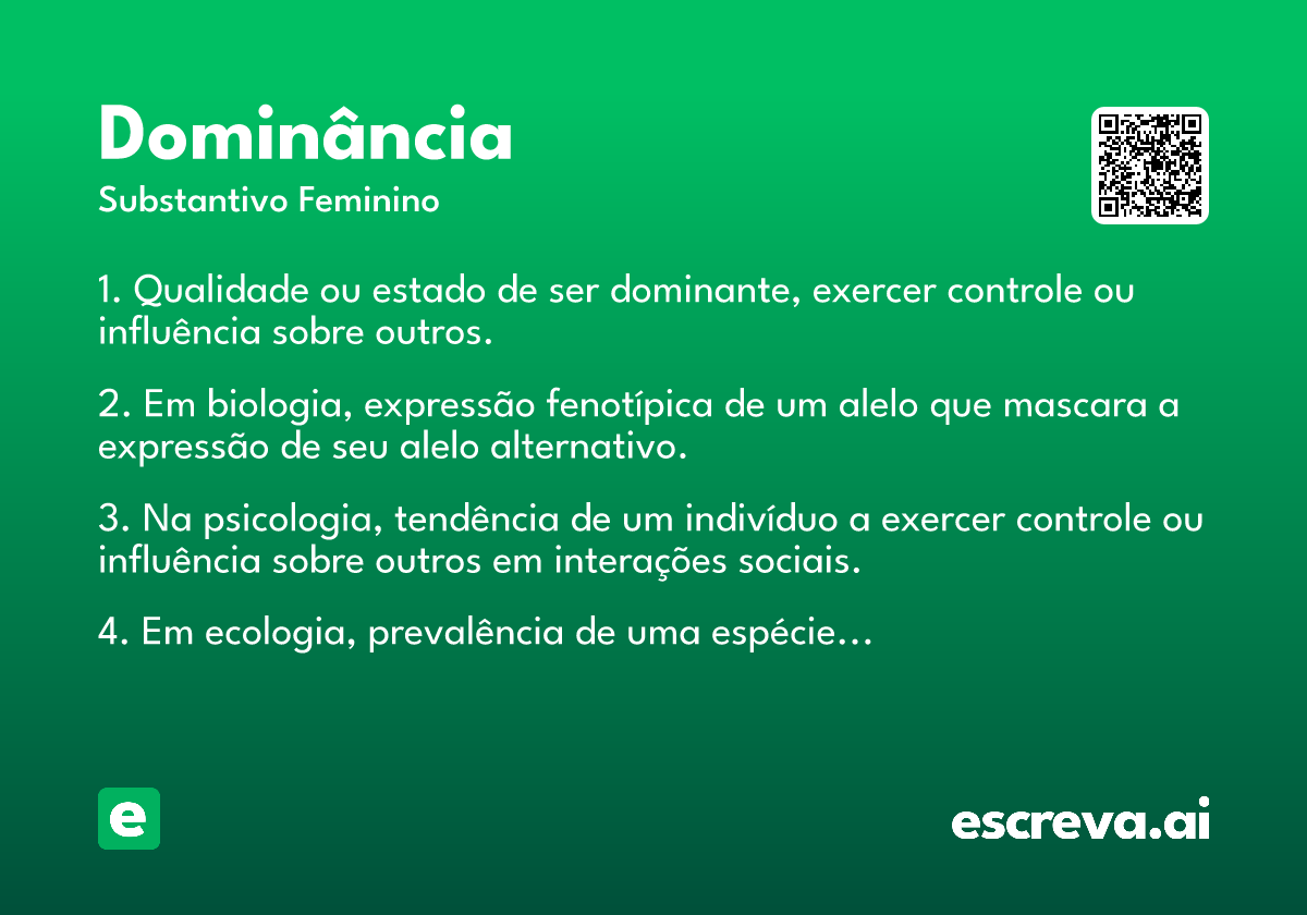 dominância