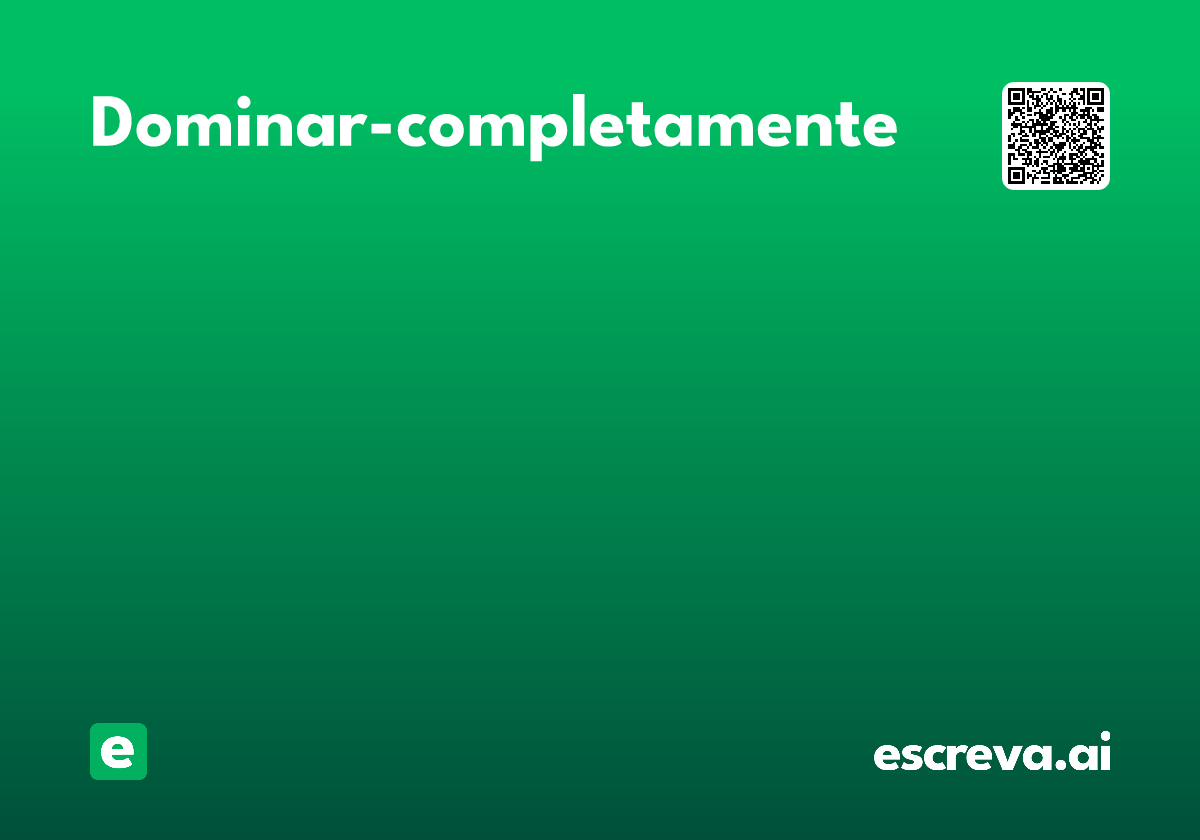 dominar-completamente
