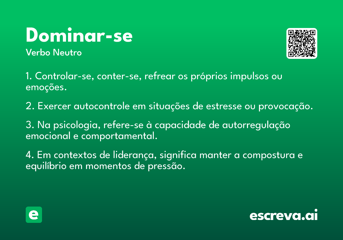 dominar-se