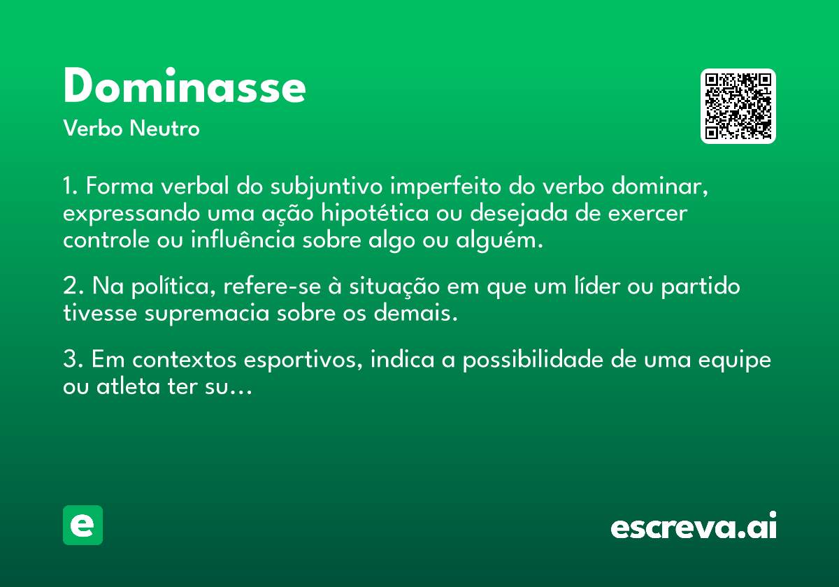 dominasse
