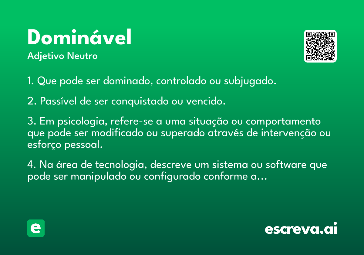 dominável