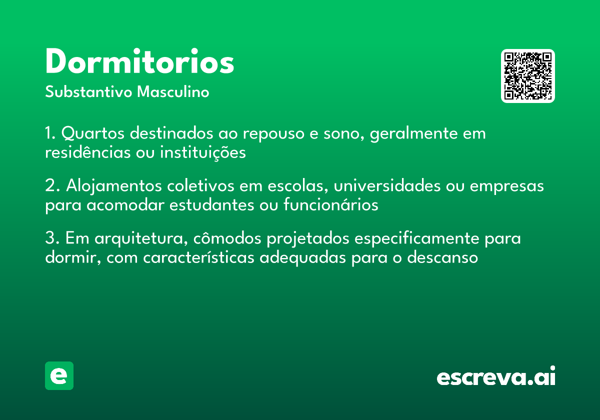 dormitorios