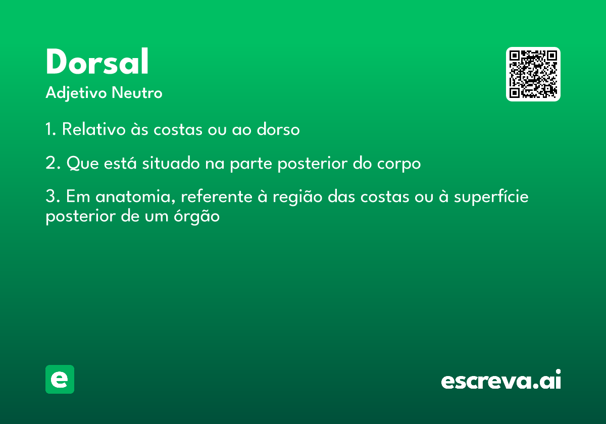 dorsal
