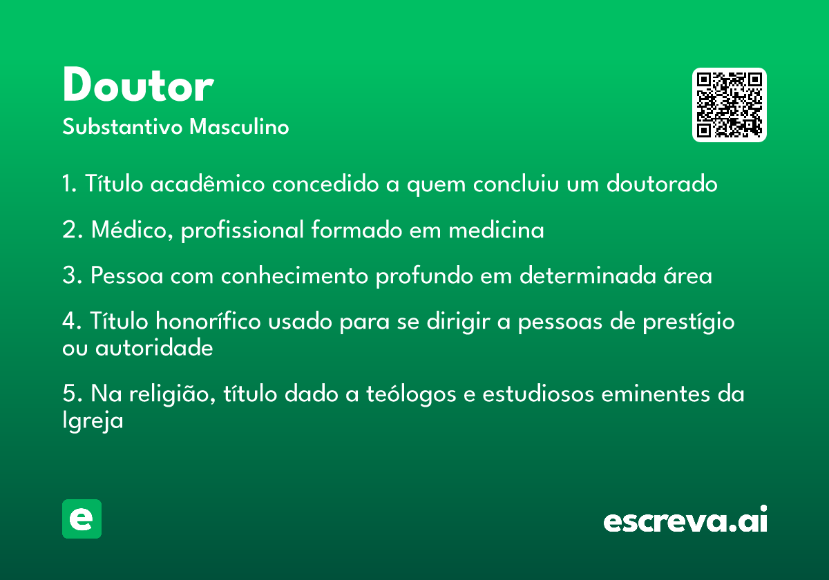doutor