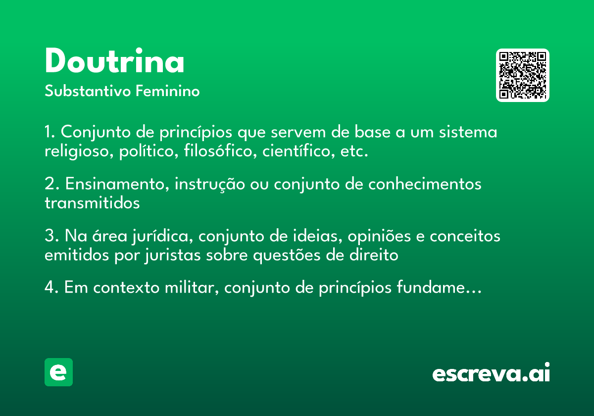 doutrina
