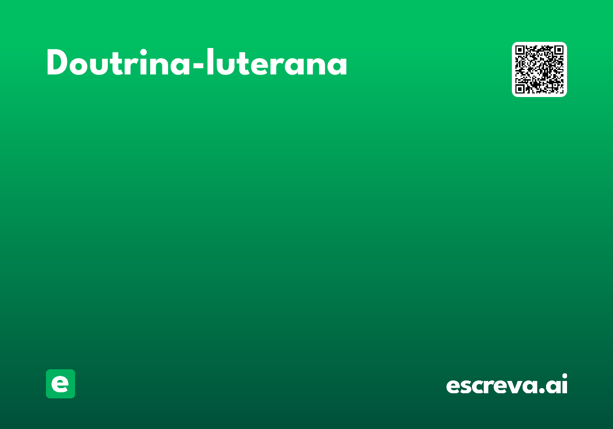 doutrina-luterana