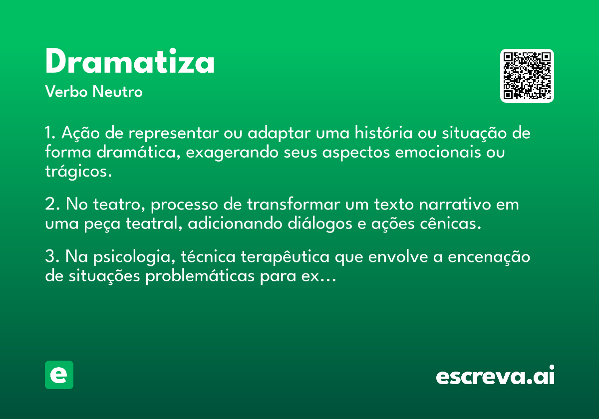dramatiza
