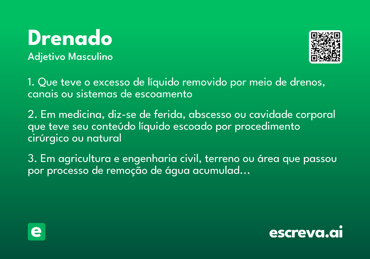 drenado