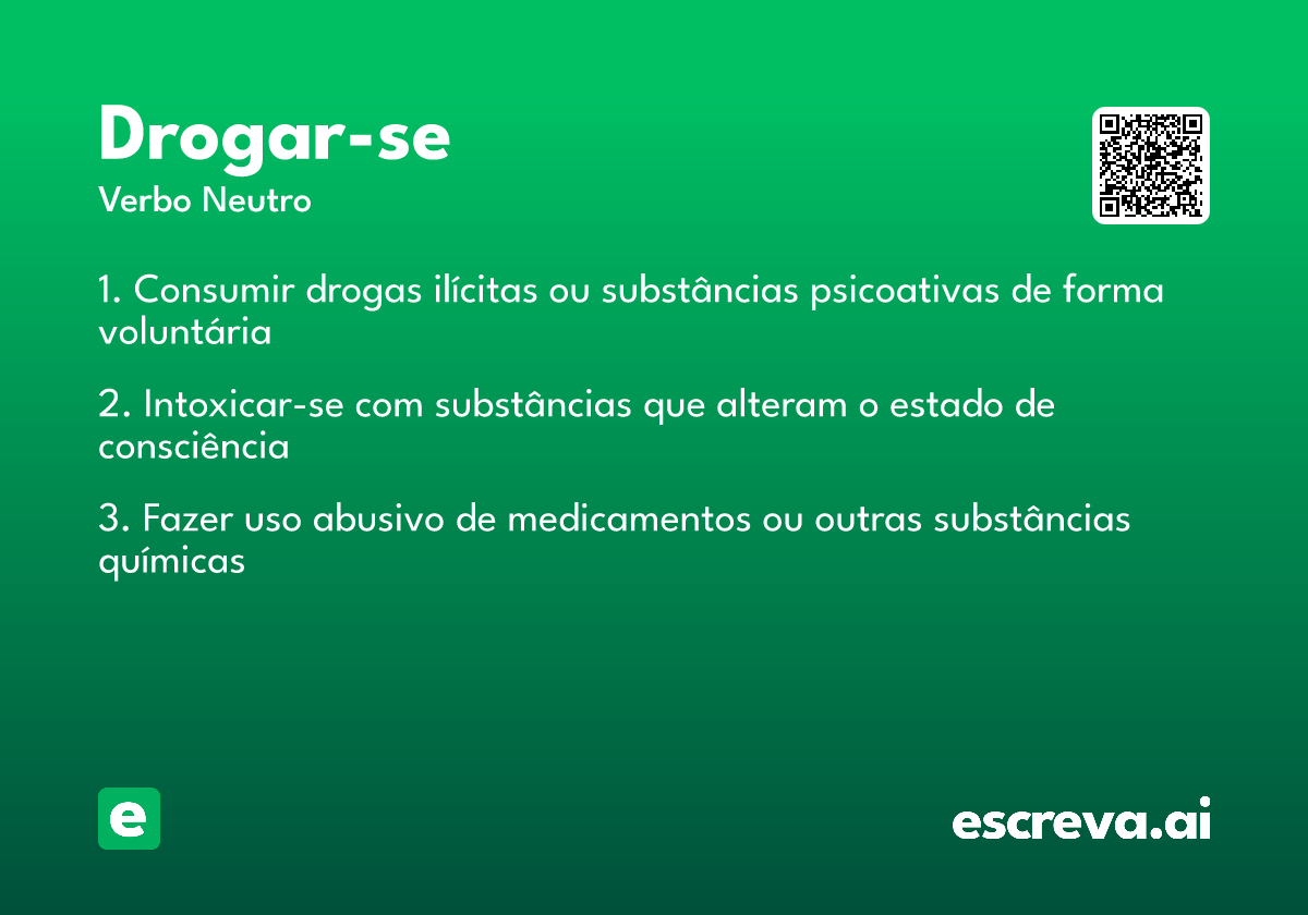 drogar-se