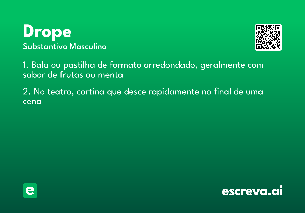 drope