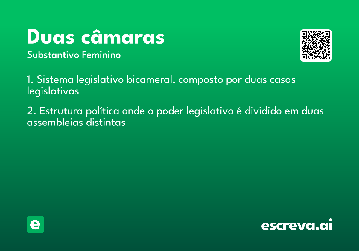 duas câmaras