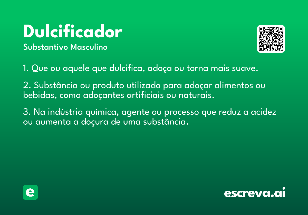 dulcificador