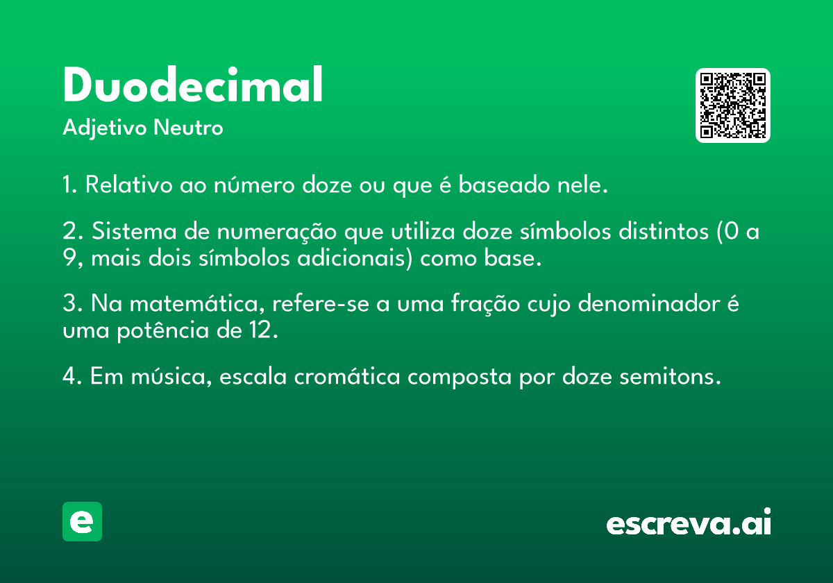duodecimal