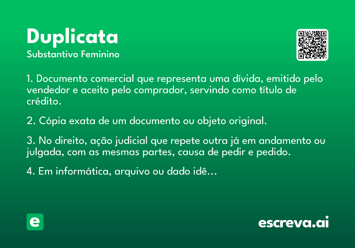 duplicata
