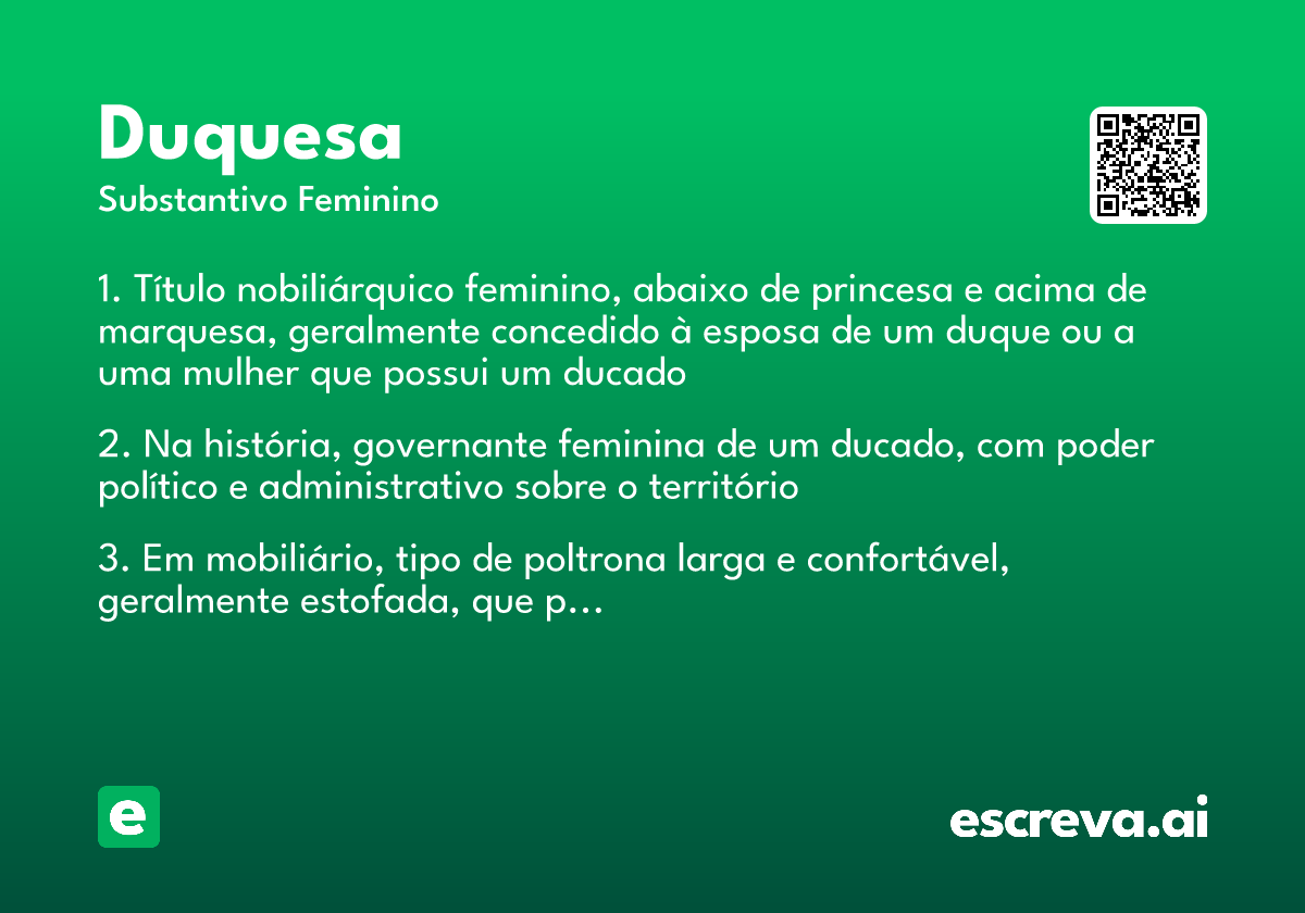 duquesa