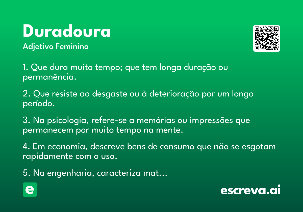 duradoura