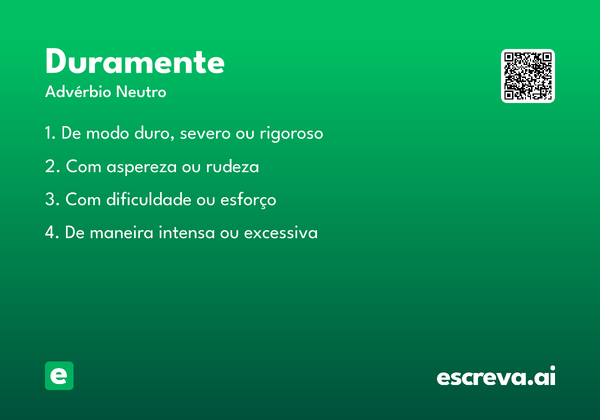 duramente