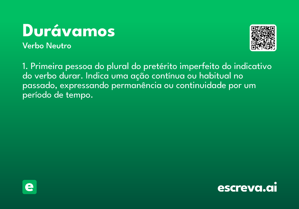 durávamos