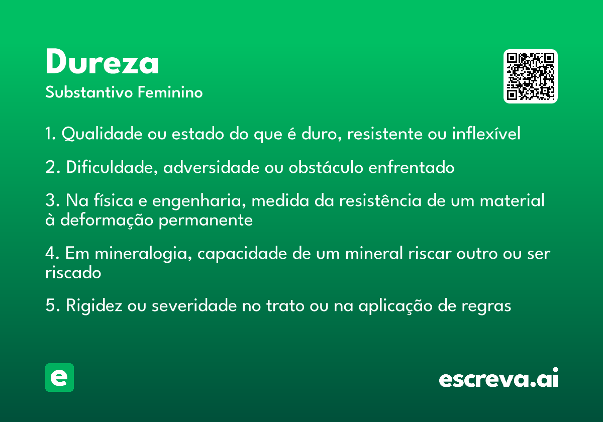 dureza