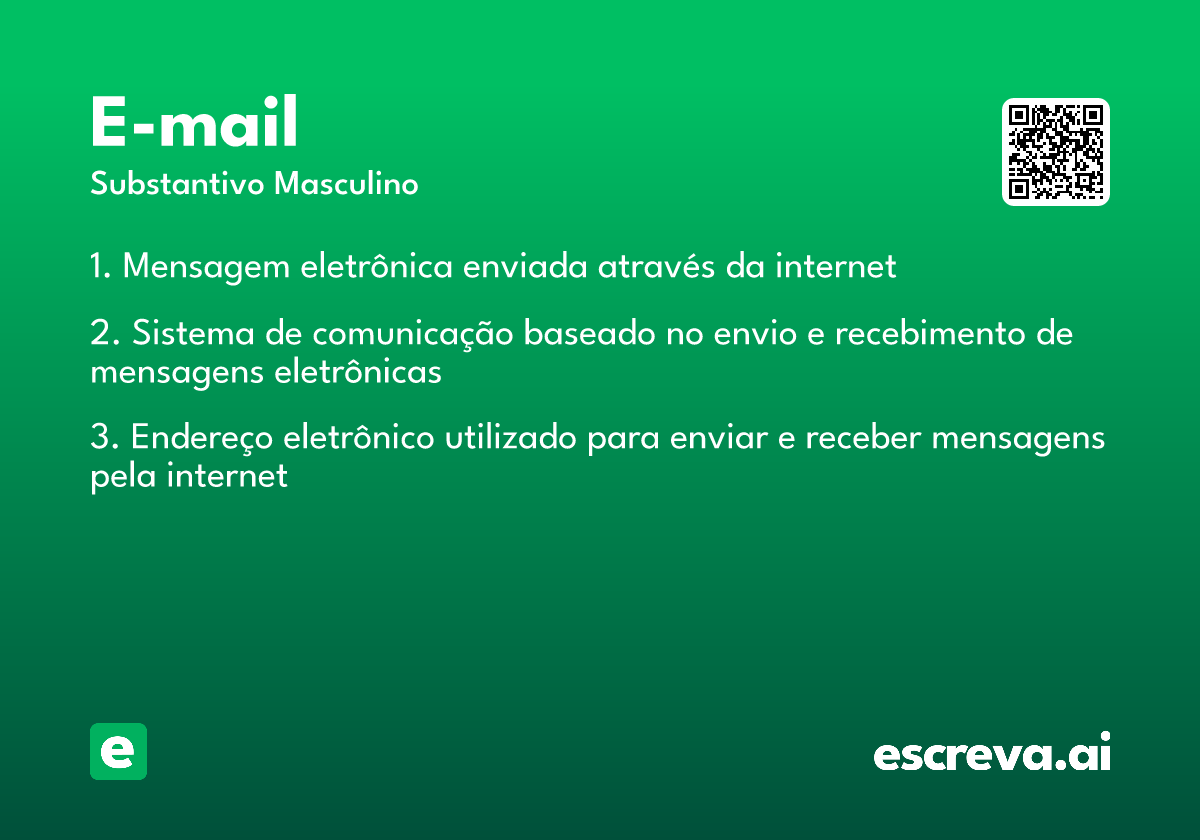 e-mail