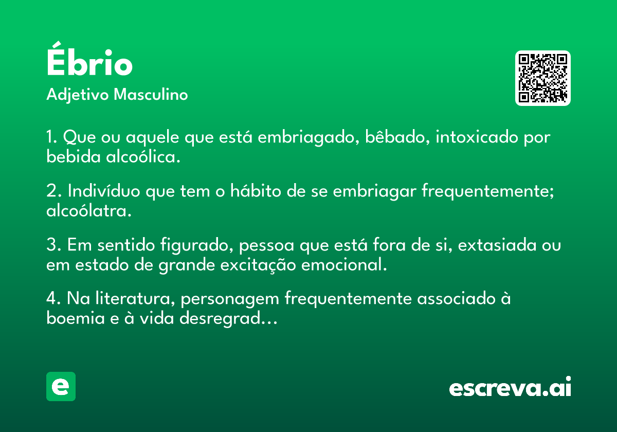 ébrio