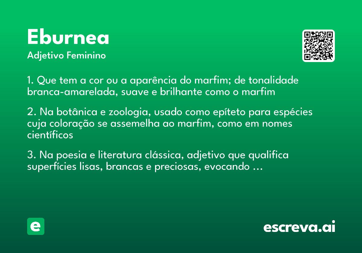 eburnea