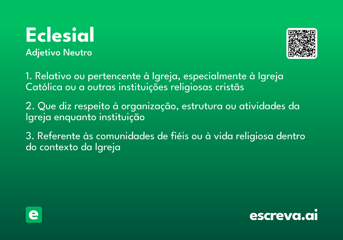 eclesial