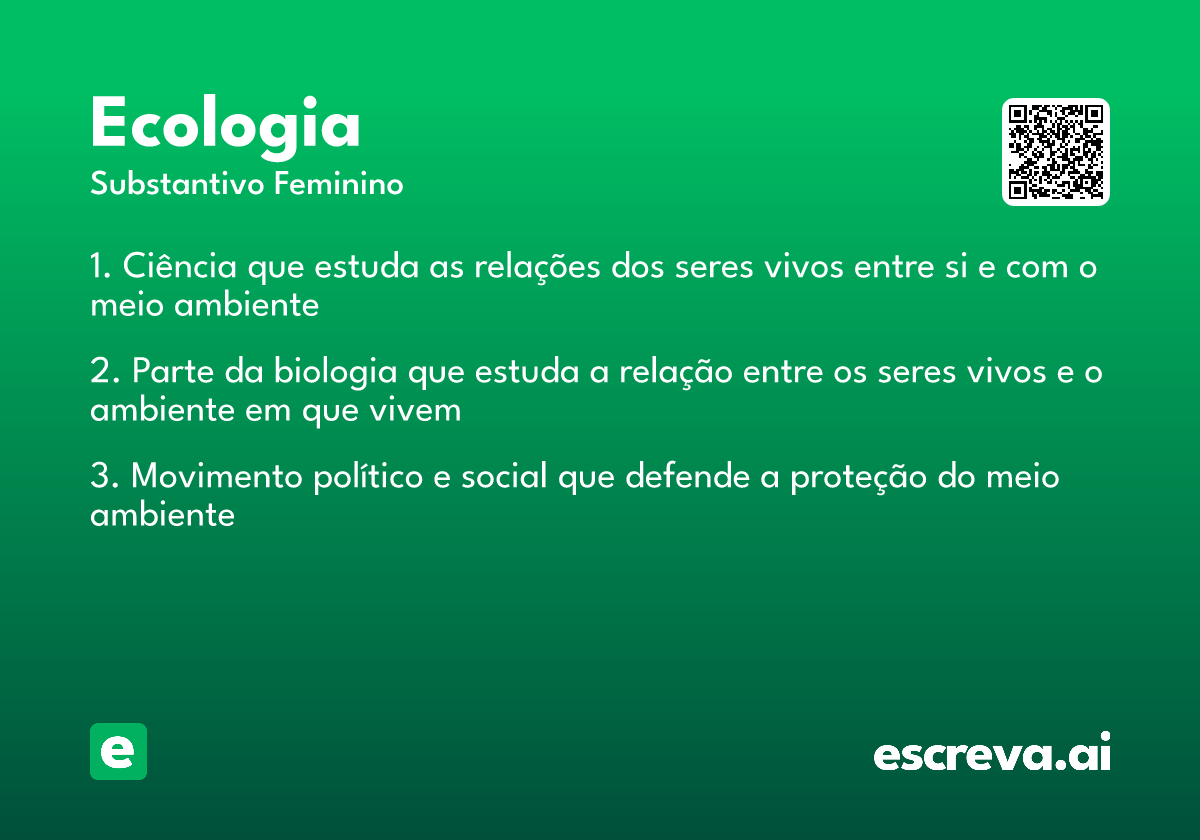 ecologia
