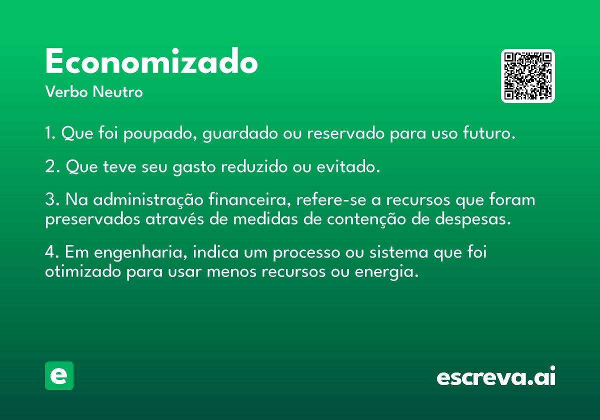 economizado