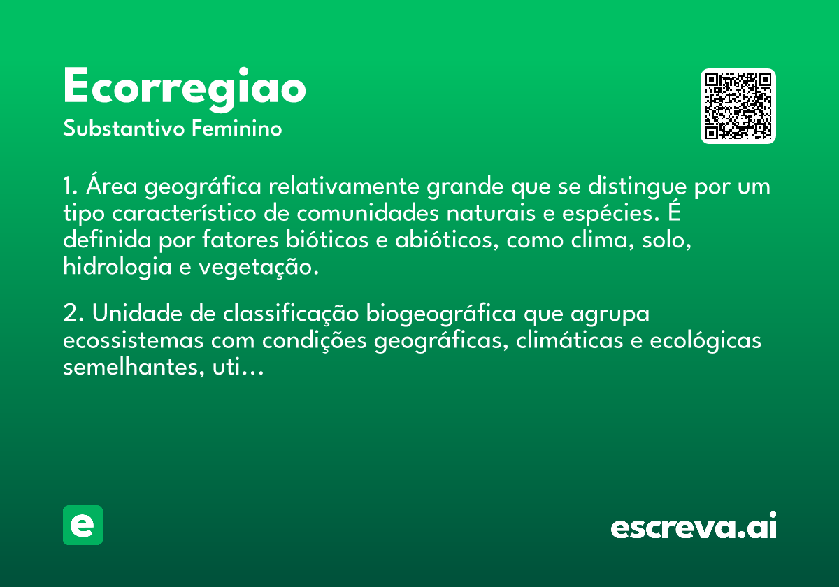 ecorregiao
