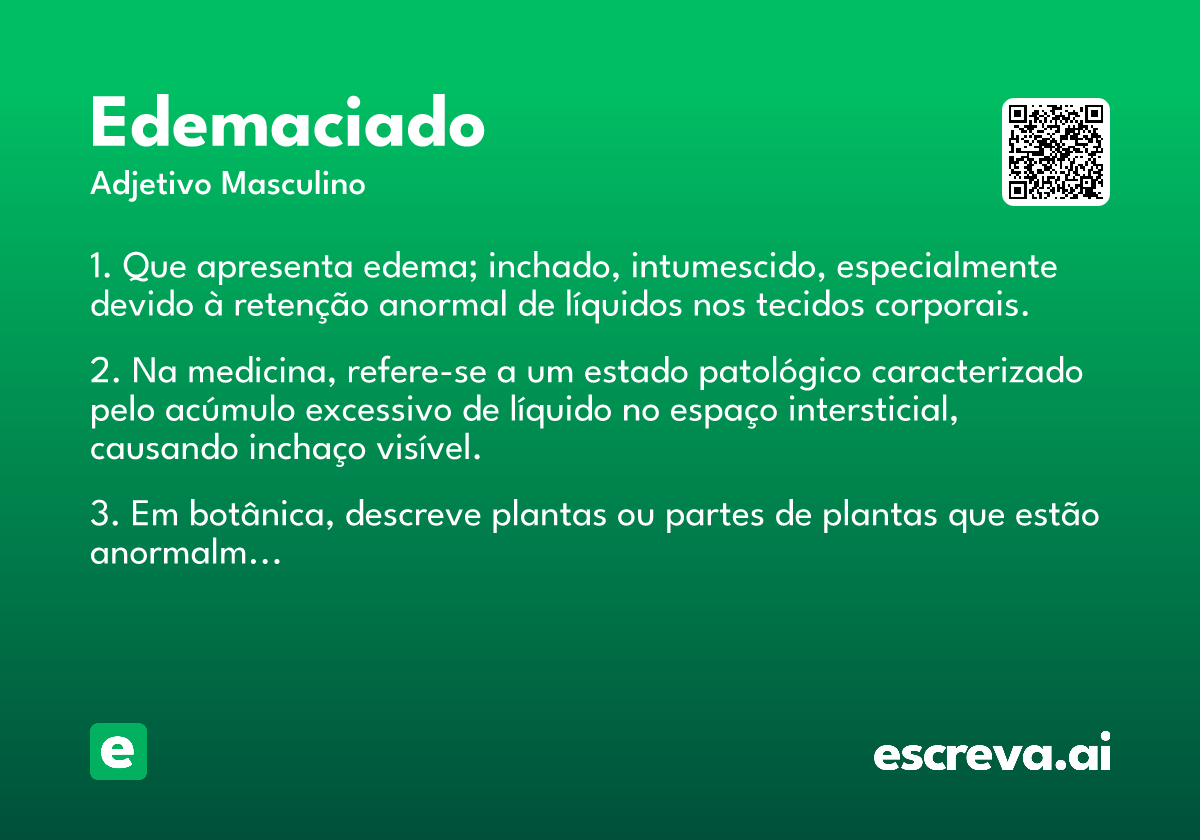 edemaciado