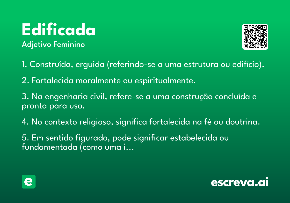 edificada