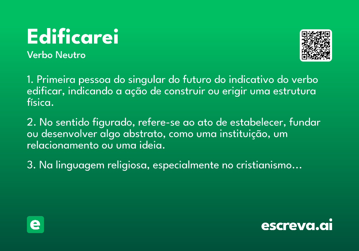 edificarei
