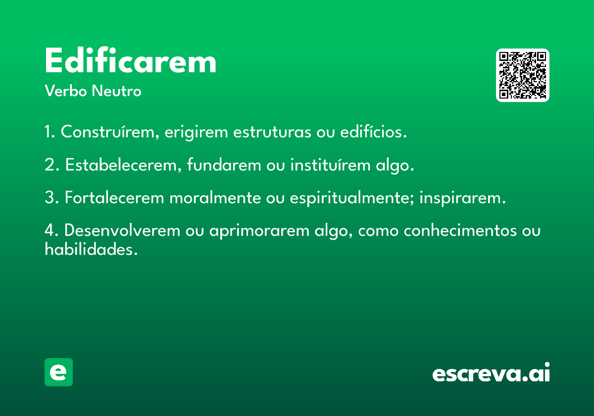 edificarem
