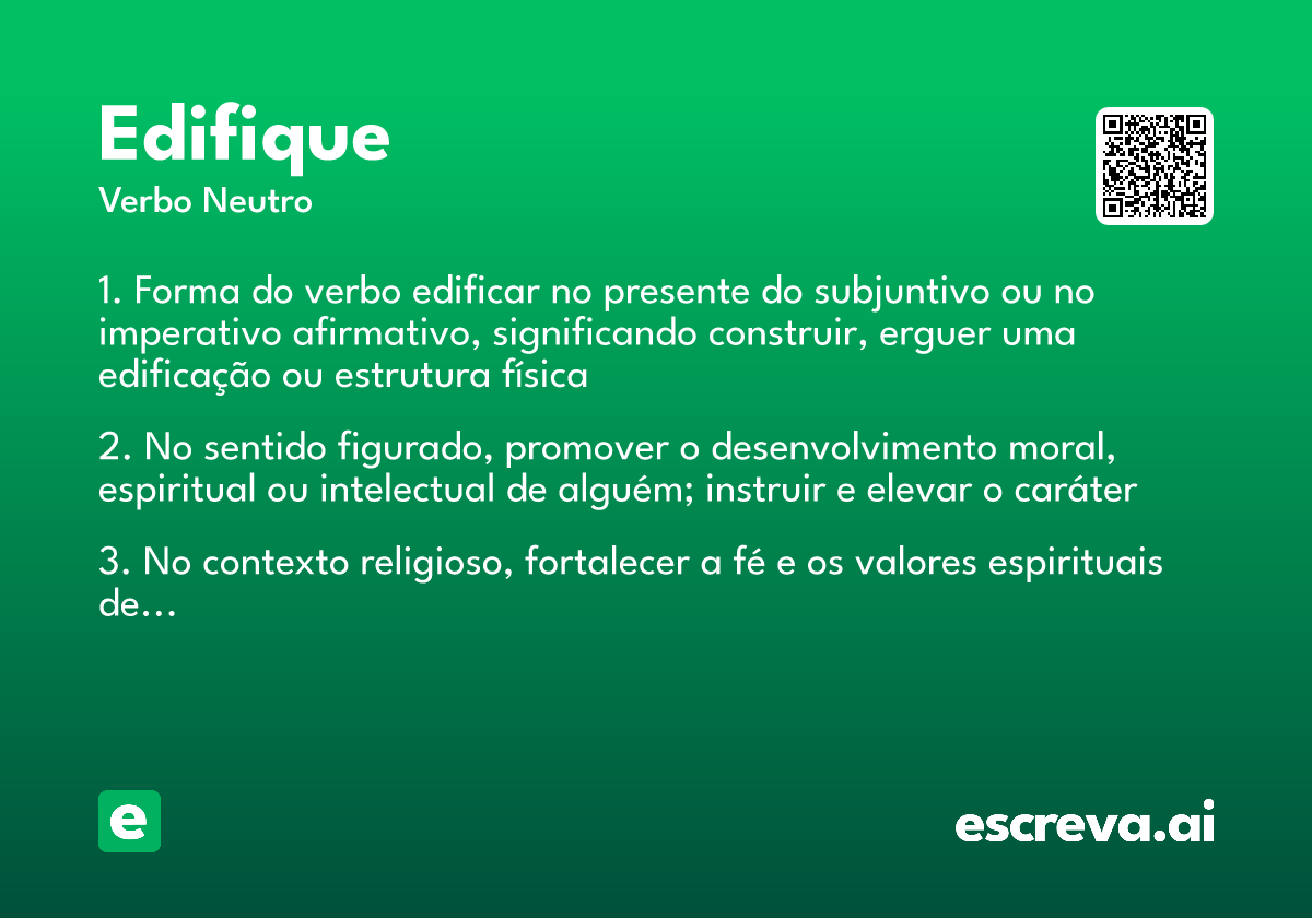 edifique