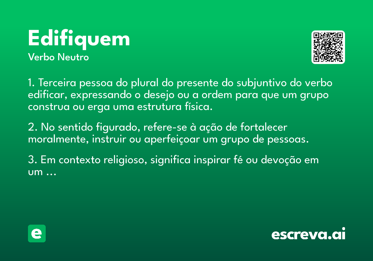 edifiquem