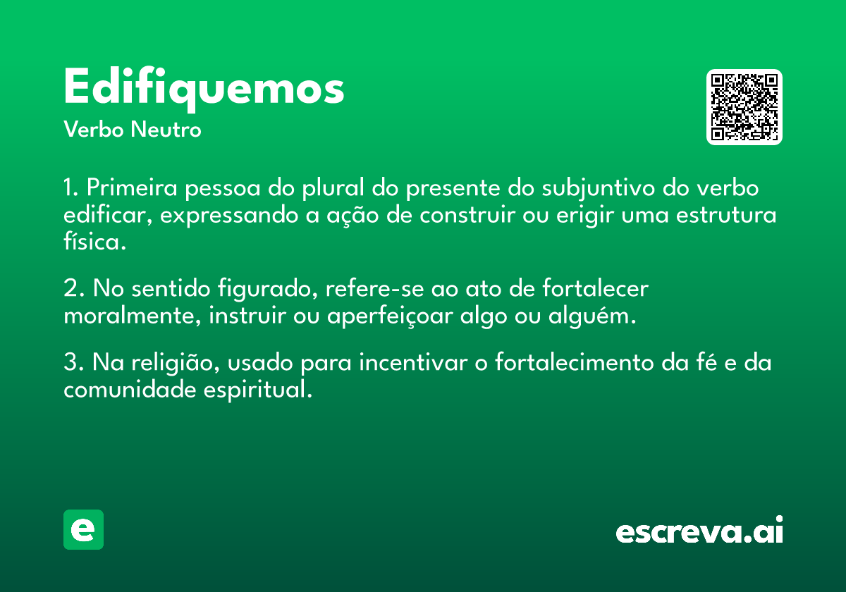 edifiquemos