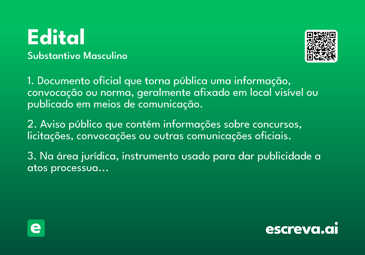 edital