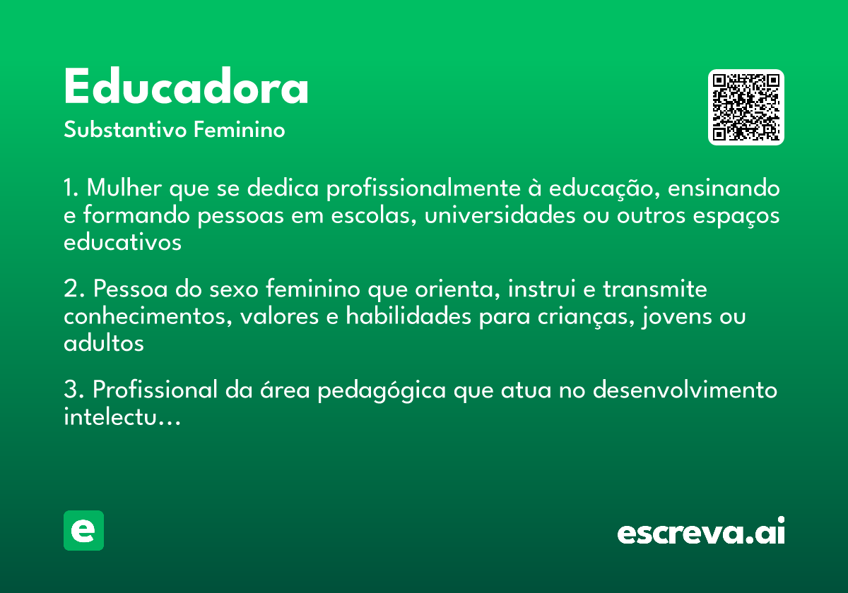 educadora