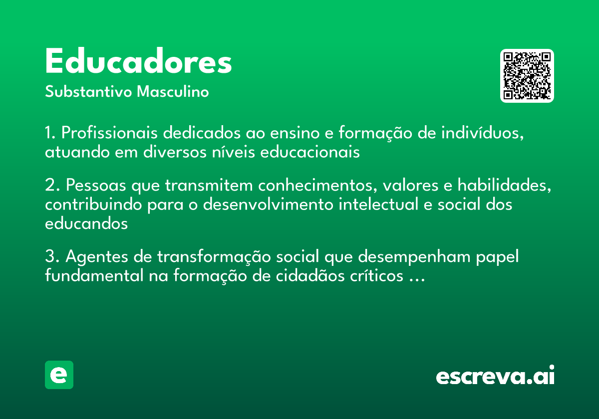 educadores