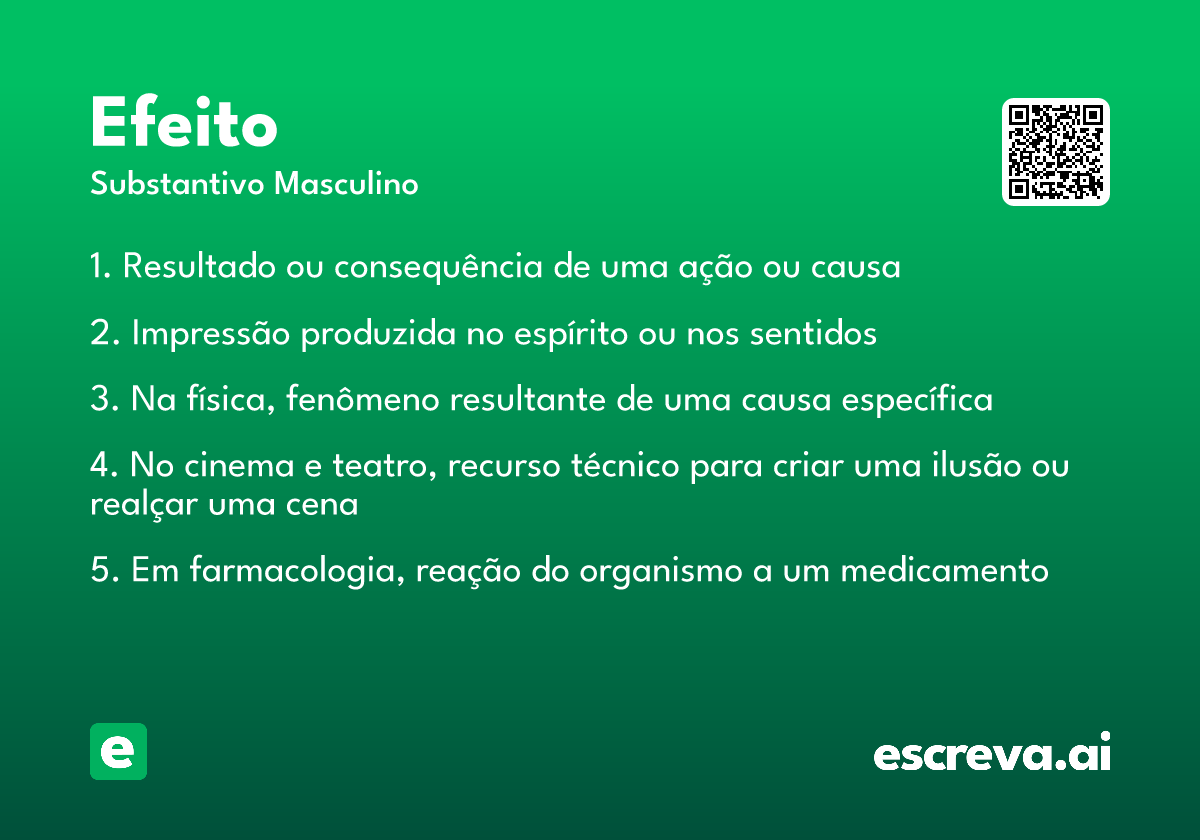 efeito