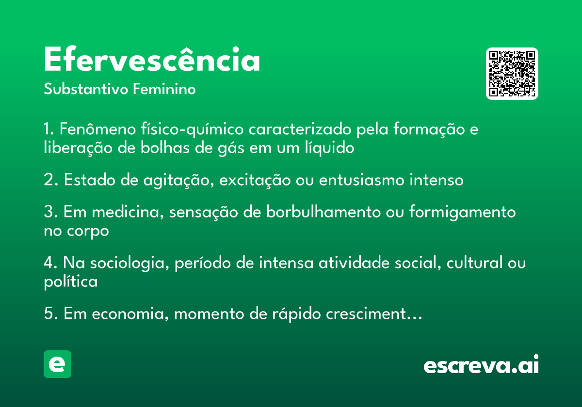 efervescência