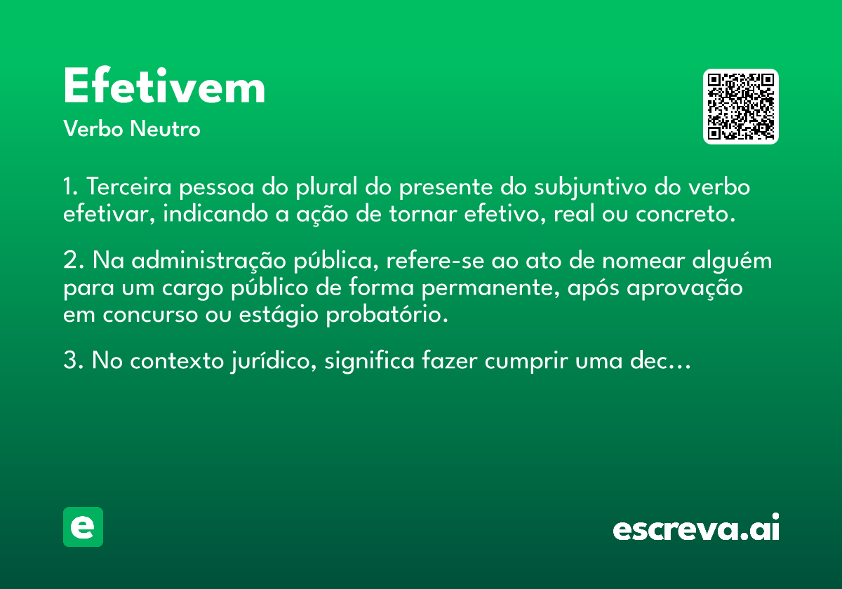 efetivem