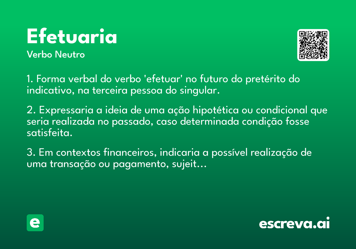 efetuaria