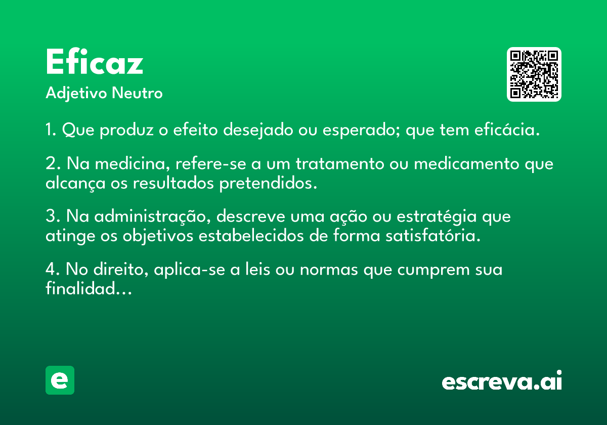 eficaz
