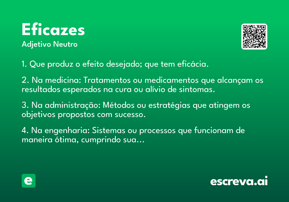 eficazes