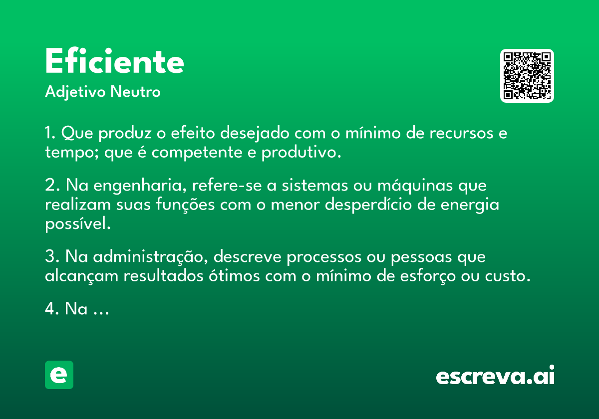 eficiente
