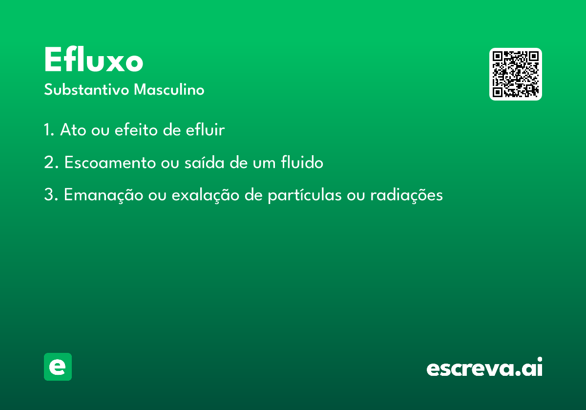 efluxo